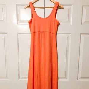 Columbia Peach-Colored Maxi Dress - Size Small